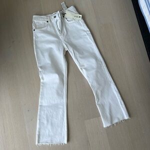 Zara white jeans NEW